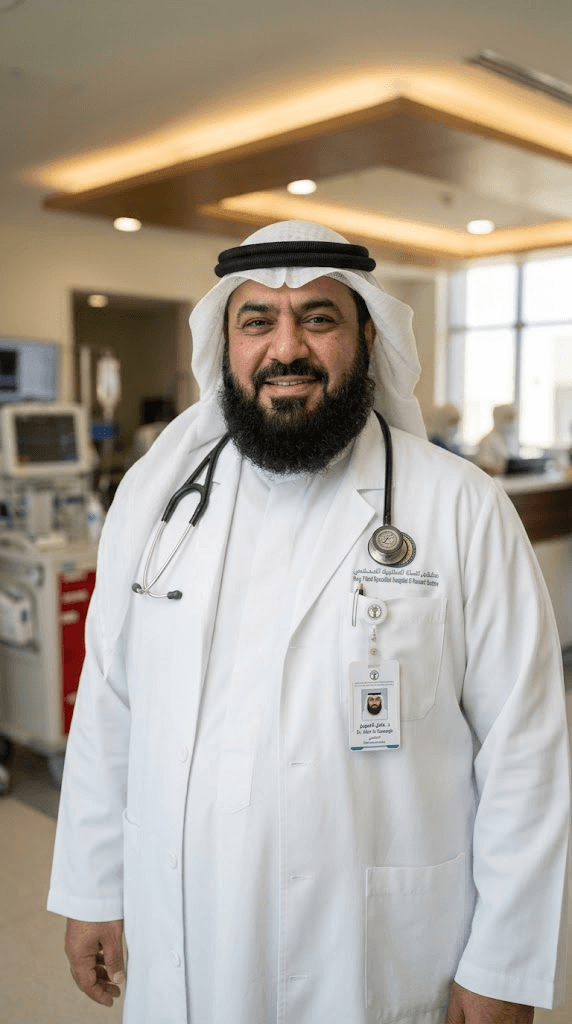 Portrait of Dr. Khalid Al-Shehri